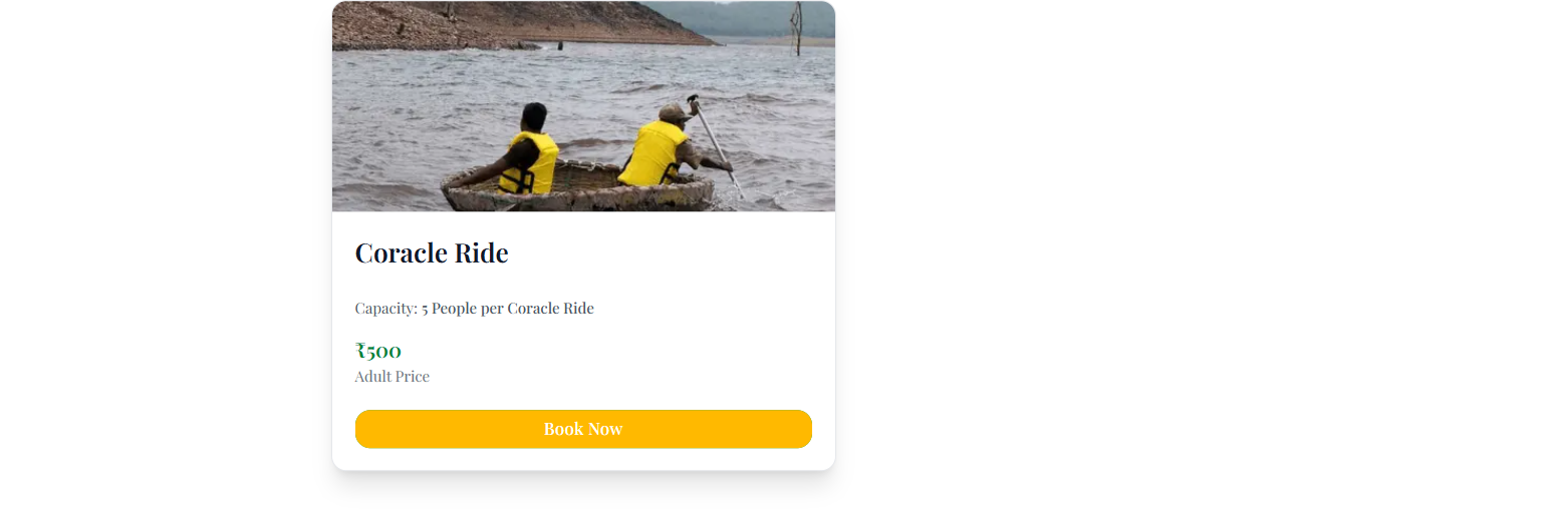 Coracle Ride Booking