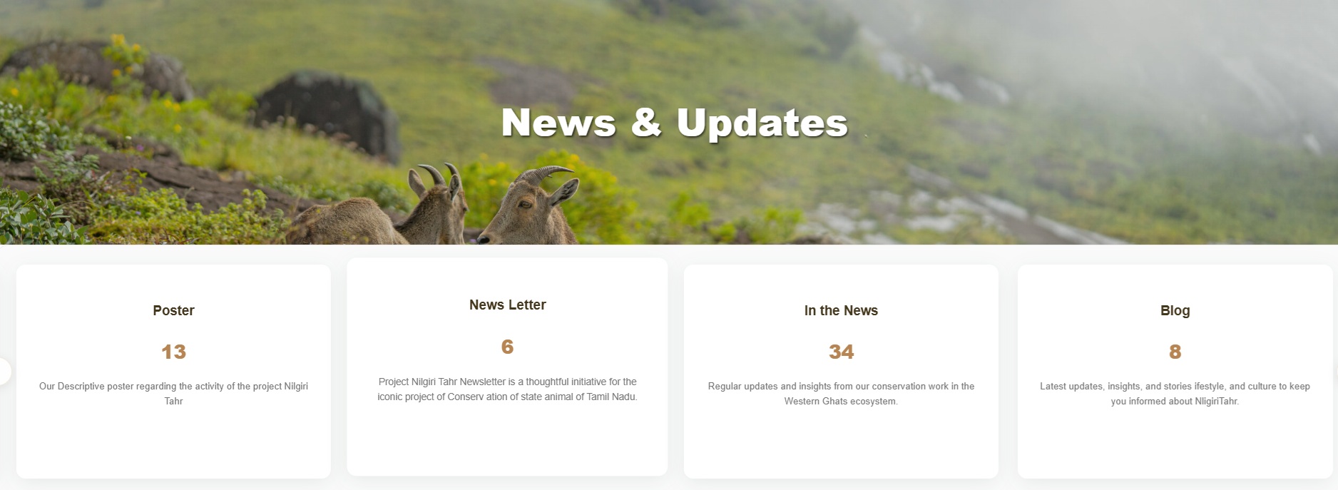 News Listing Page